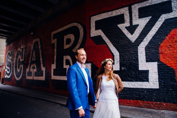 wedding photographer in shoreditch and brick lane, london