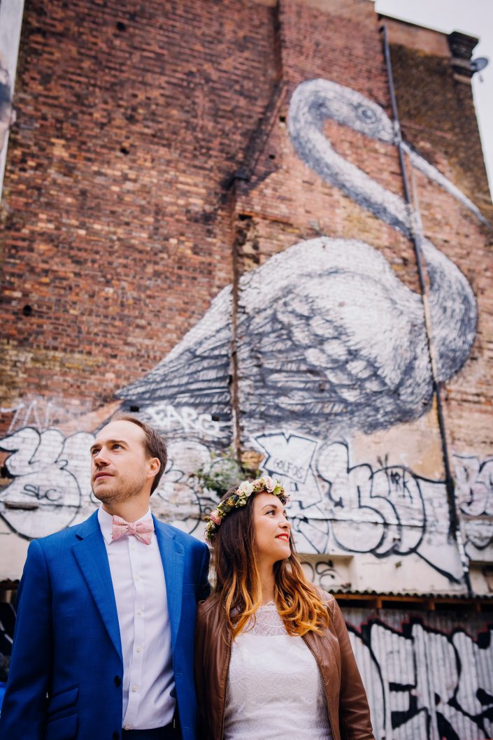 wedding photographer in shoreditch and brick lane, london