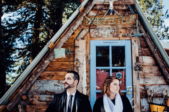 mariage hiver village nordique Angaka à Beille