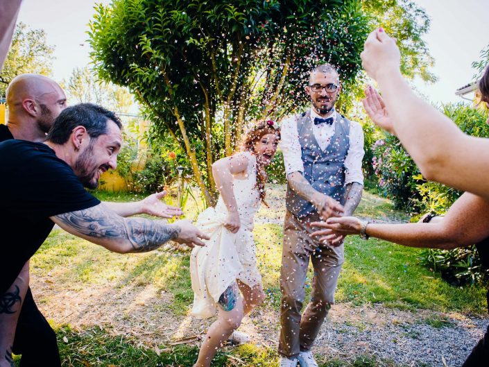 photographe mariage confettis et rock'n'roll