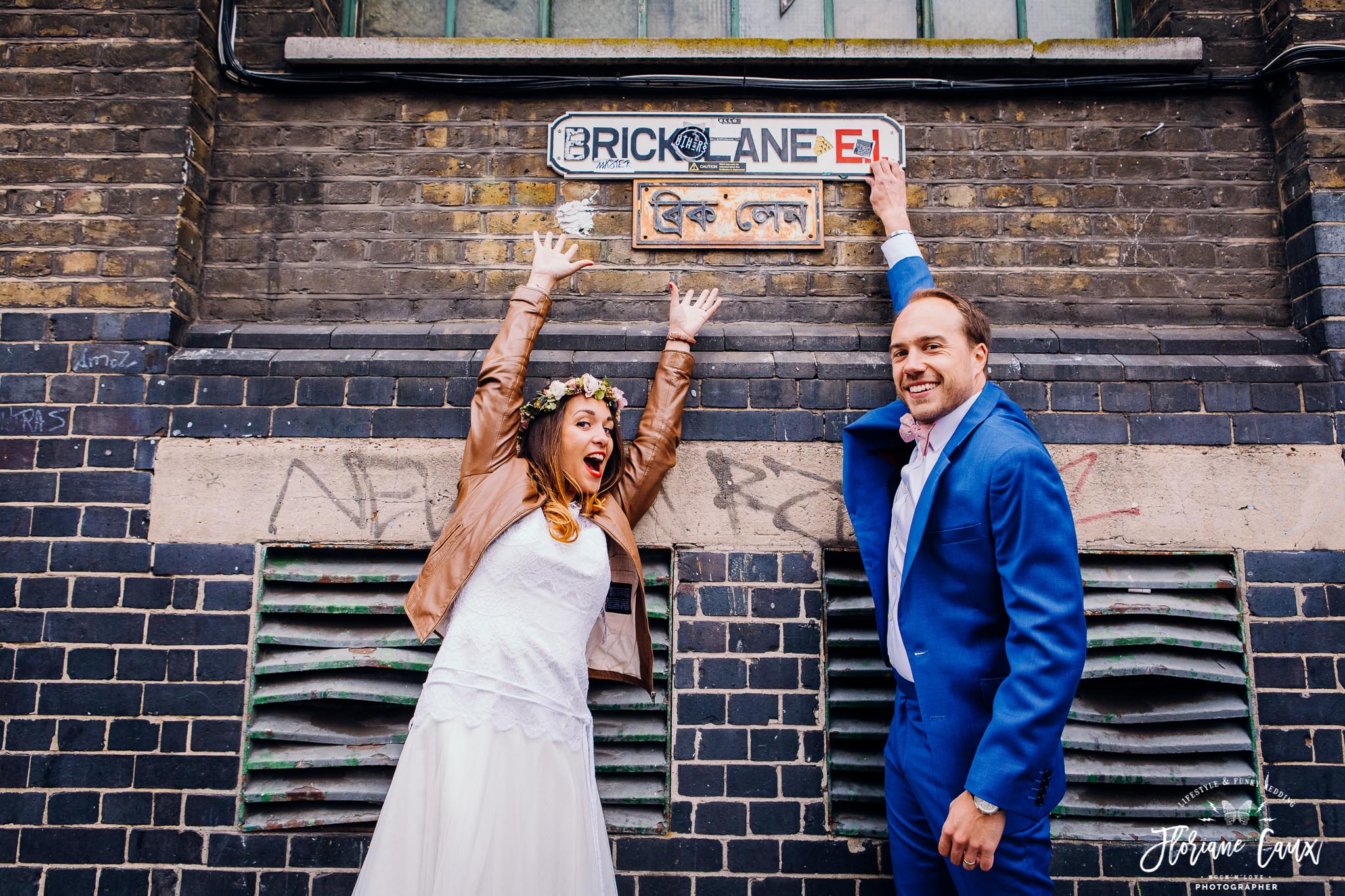 wedding photography in East London Brick Lane