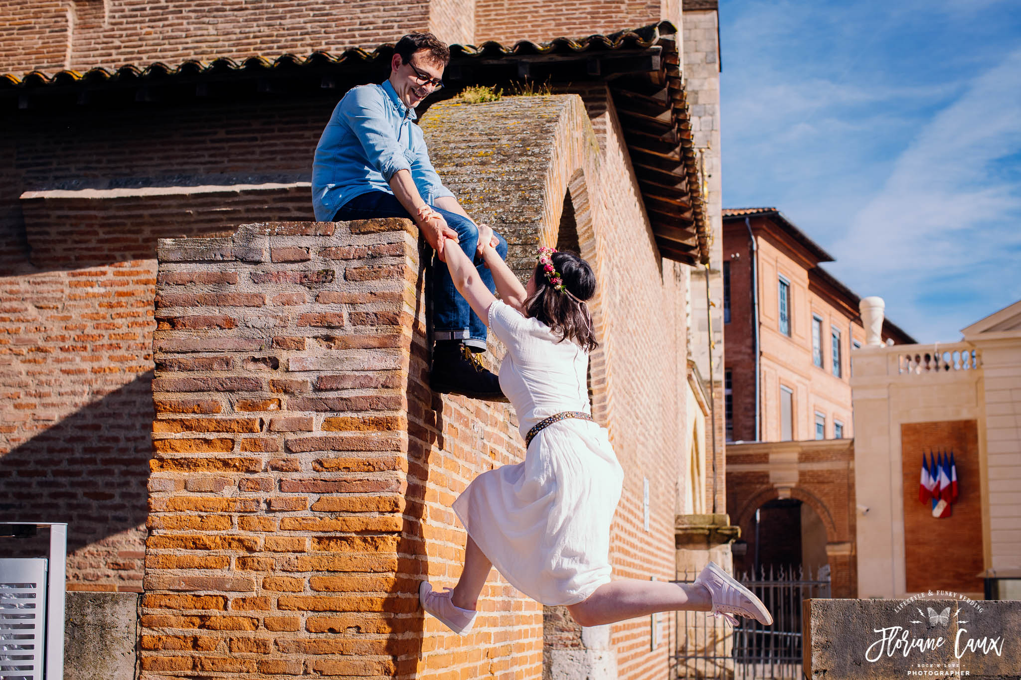séance photo mariés funky à toulouse