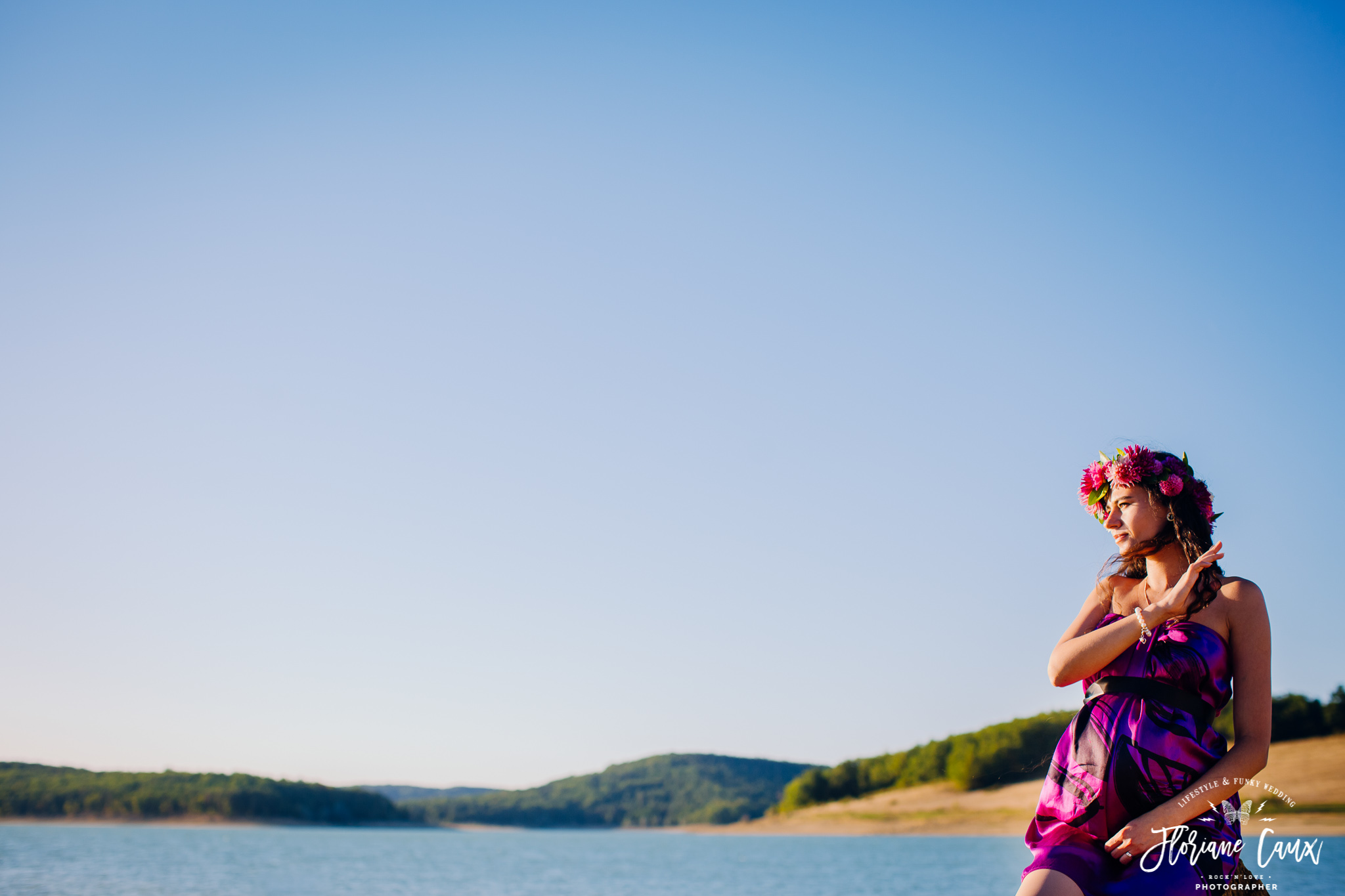 photo grossesse lac de montbel