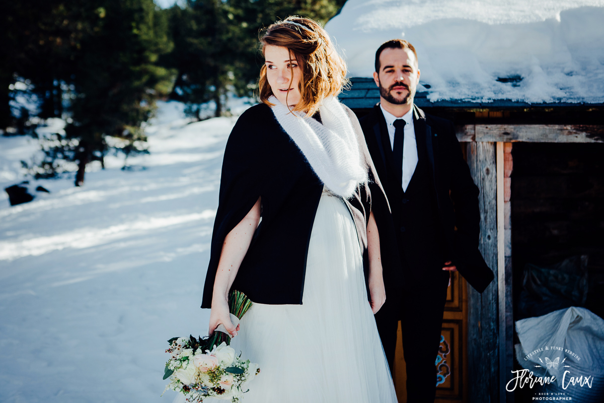 mariage en hiver village nordique Angaka à Beille 09