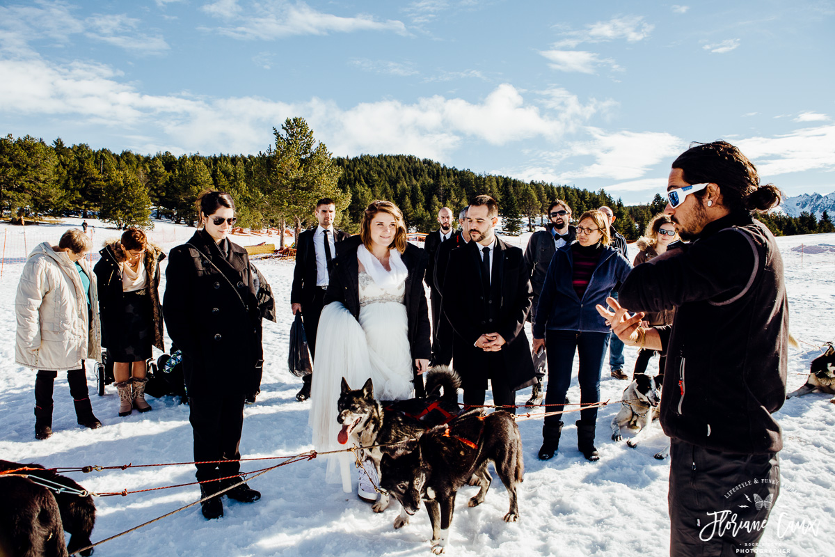 mariage en hiver village nordique Angaka à Beille 09