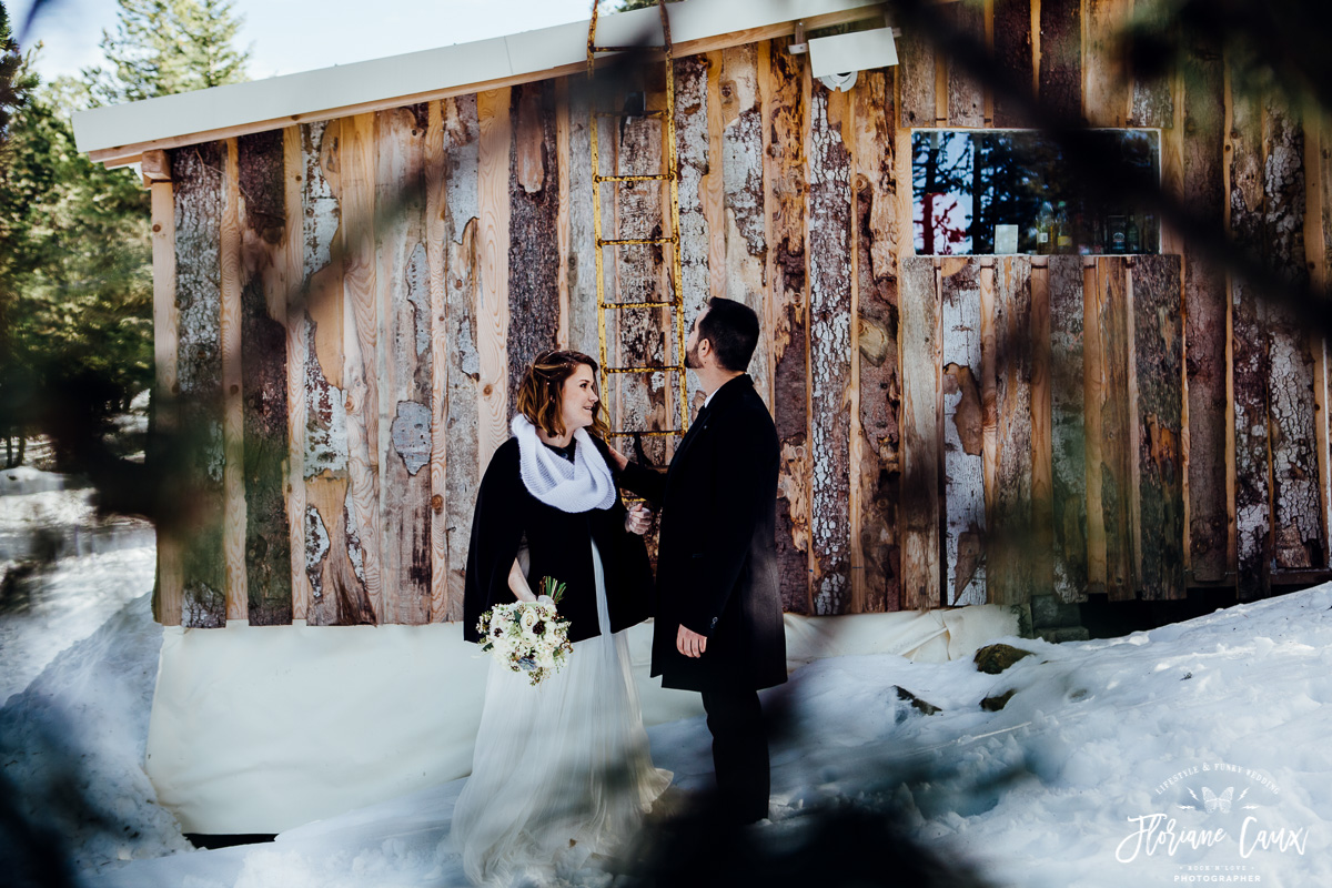 mariage en hiver village nordique Angaka à Beille 09