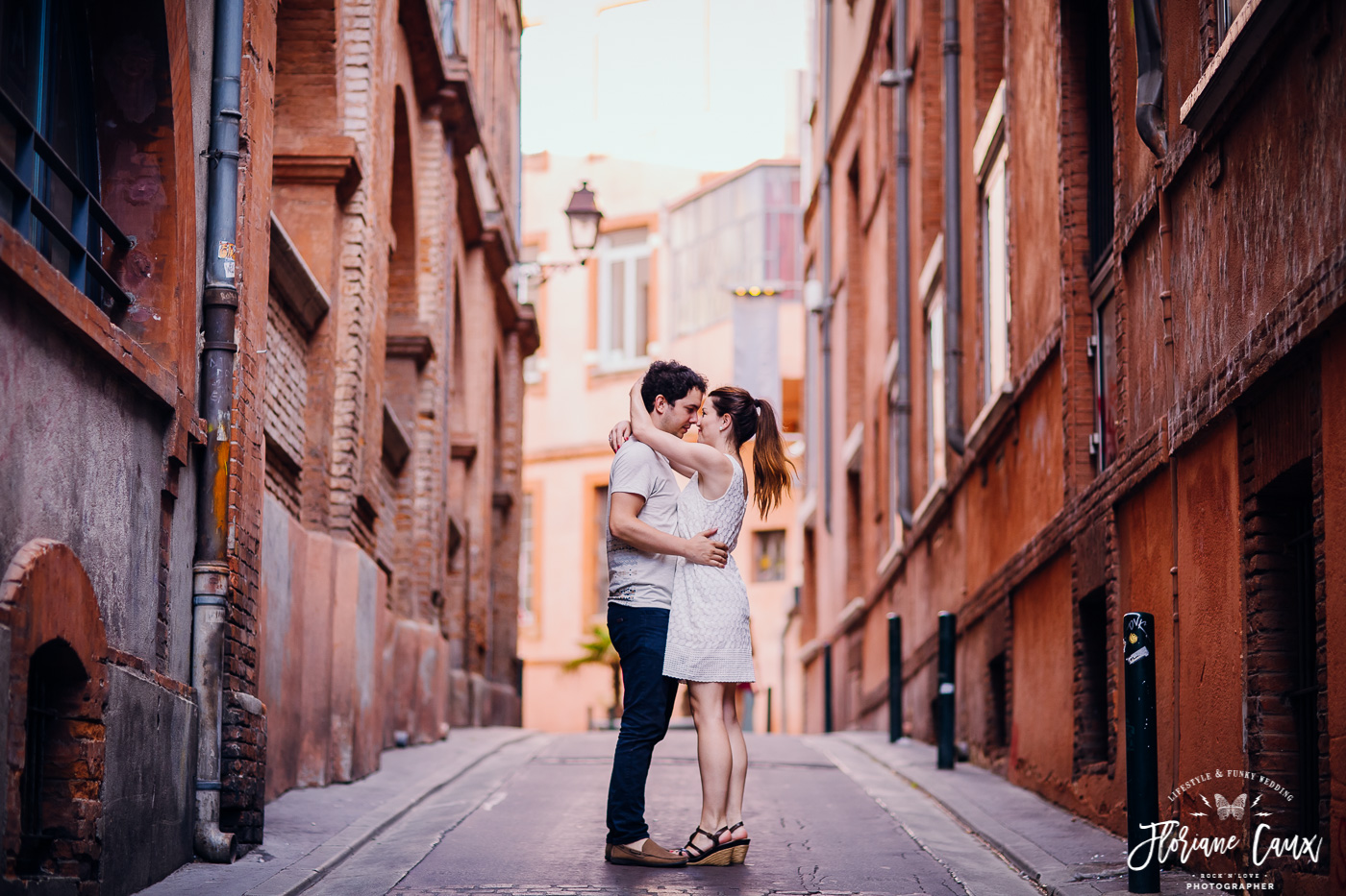 photo de couple mariage rue toulouse