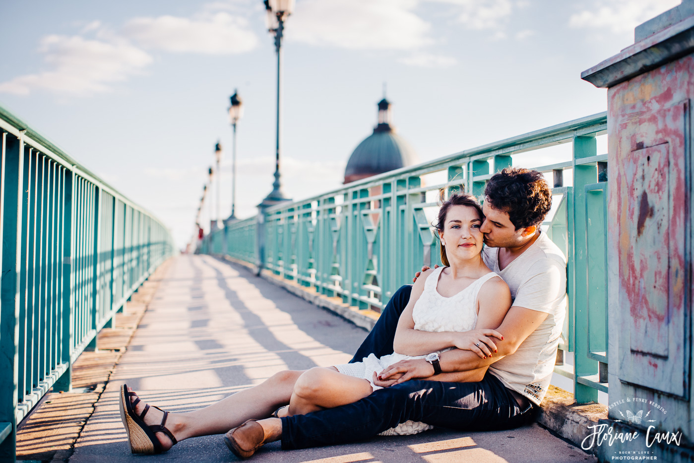 photo de couple mariage toulouse pont saint pierre