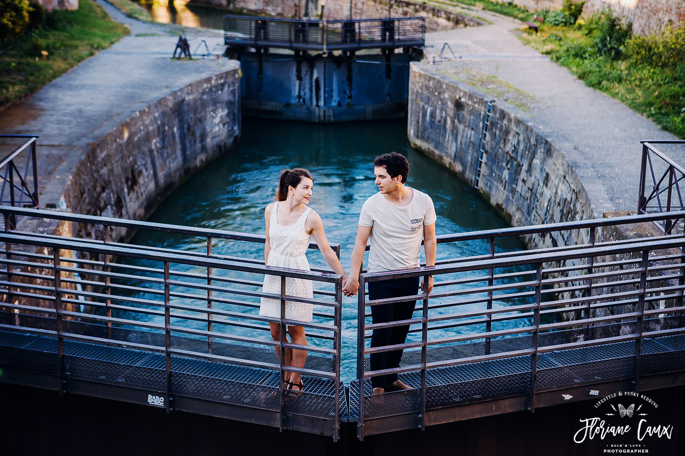 photo de couple mariage toulouse écluse saint pierre