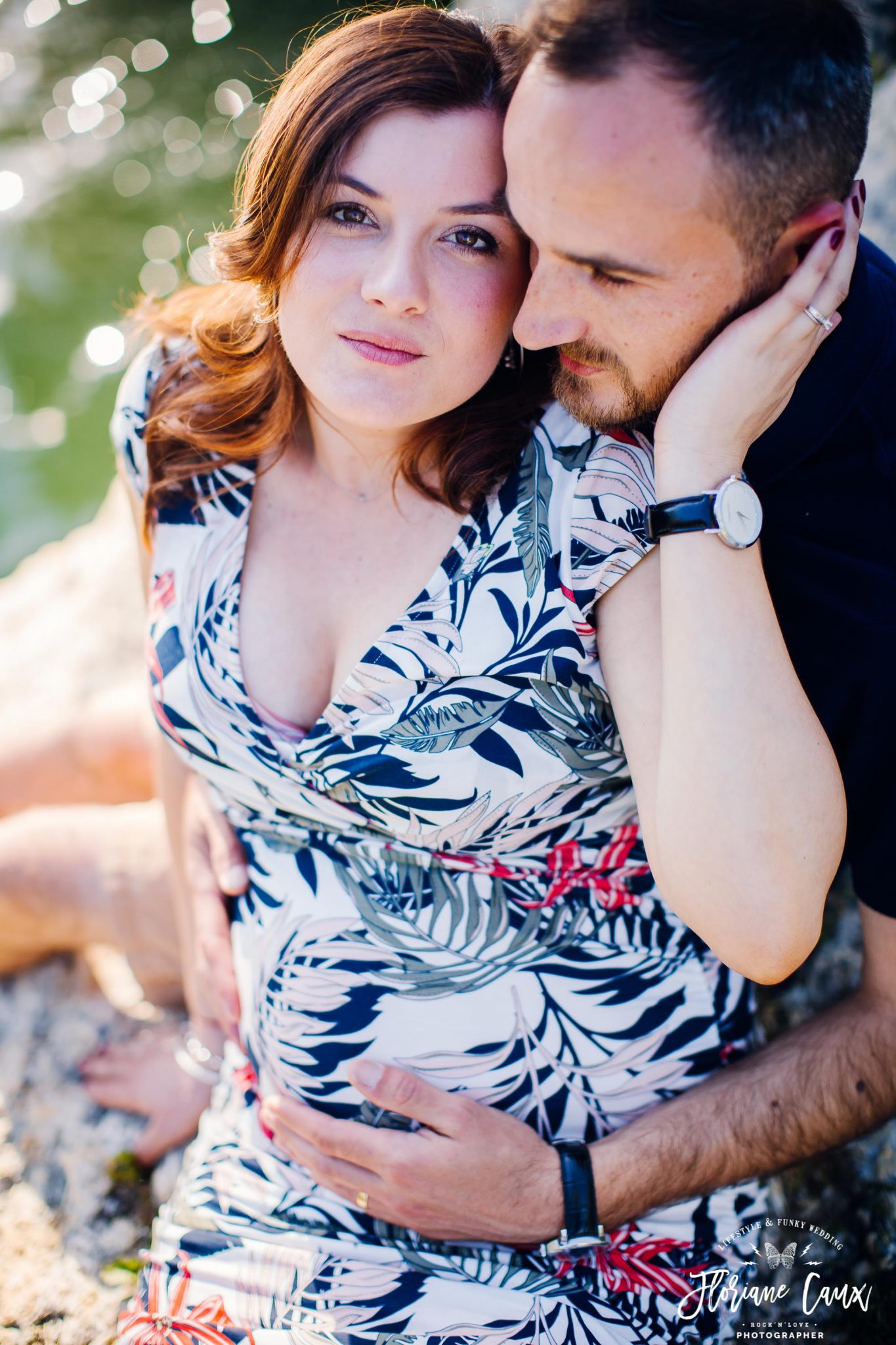 séance couple photographe grossesse toulouse et ariège