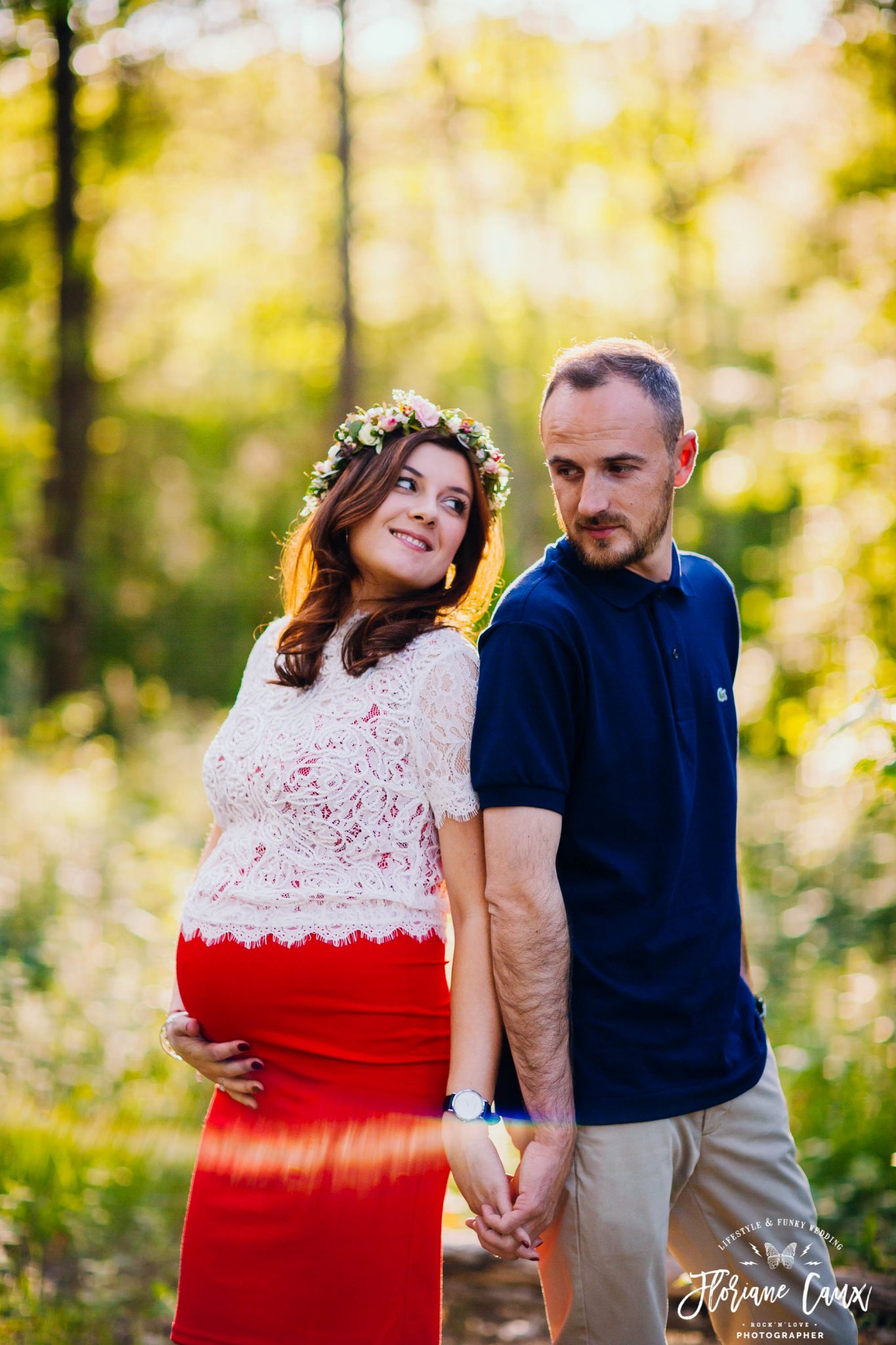 séance couple photographe grossesse toulouse et ariège
