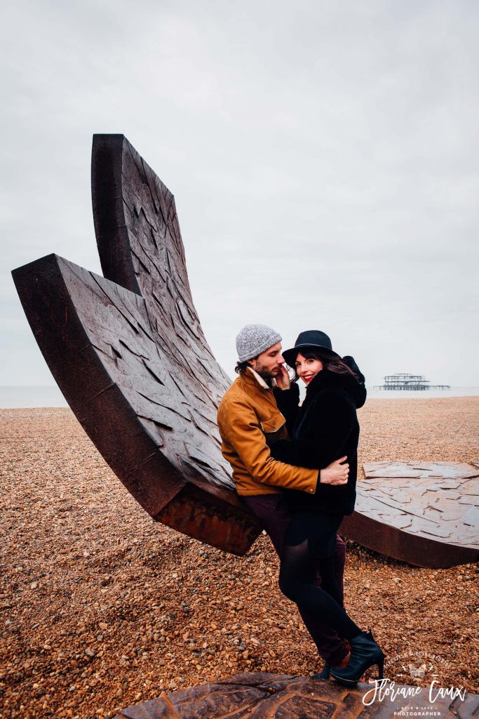 engagement shoot in Brighton UK
