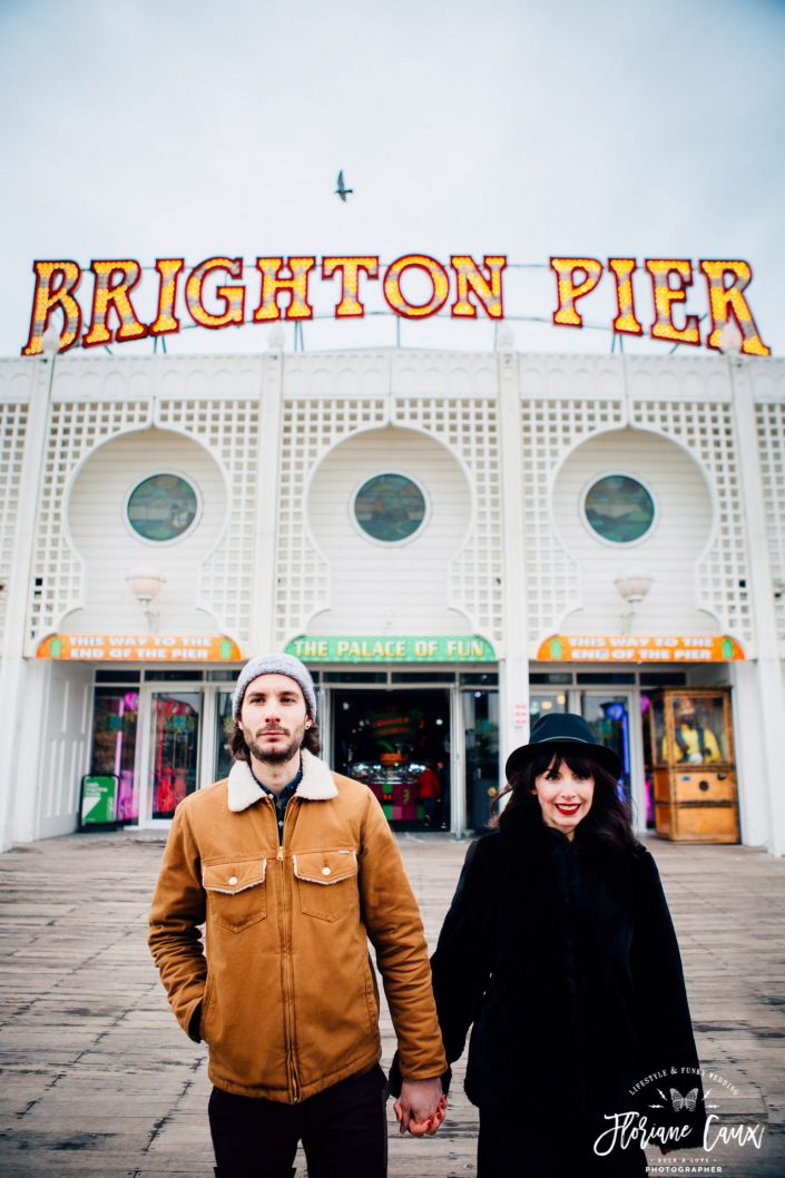engagement shoot in Brighton UK