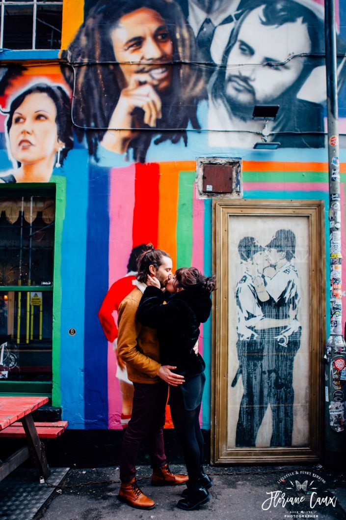 wedding photo banksy brighton