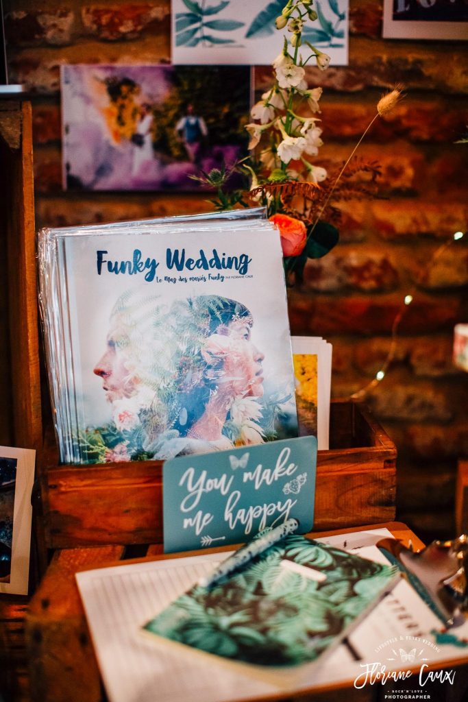 magazine pour mariés par Floriane Caux photographe de mariage