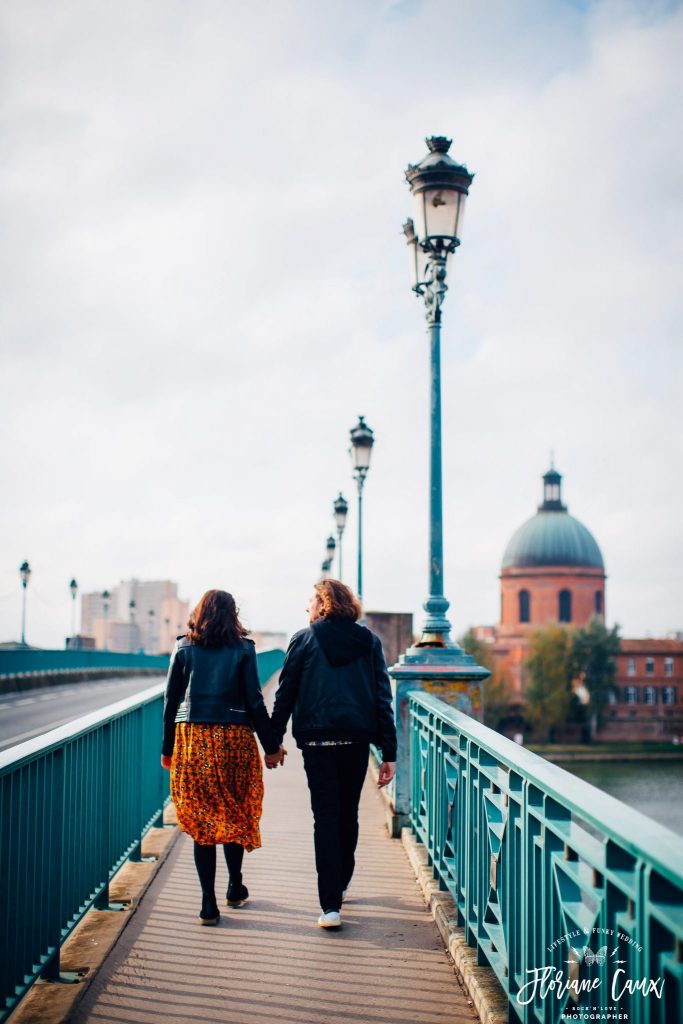 seance photo couple toulouse Pont saint pierre