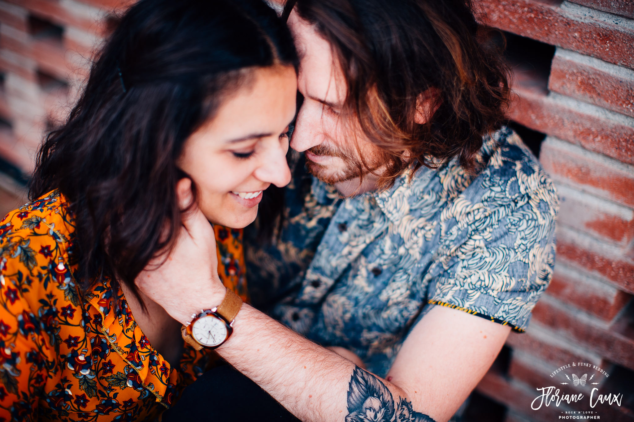 seance photo couple rock et tatoués toulouse