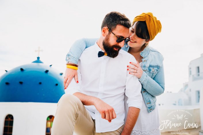 photographe mariage santorin Imerovigli