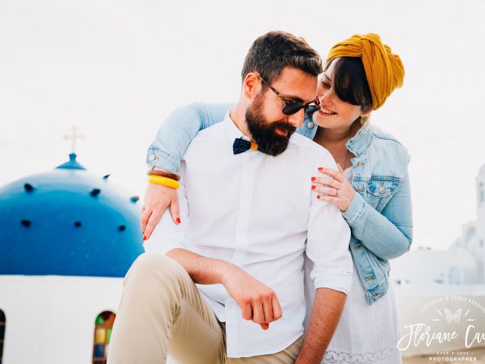 photographe mariage santorin Imerovigli