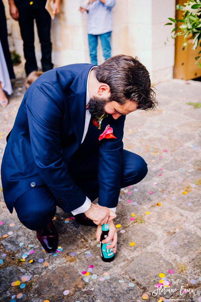 boire bière sortie église mariage