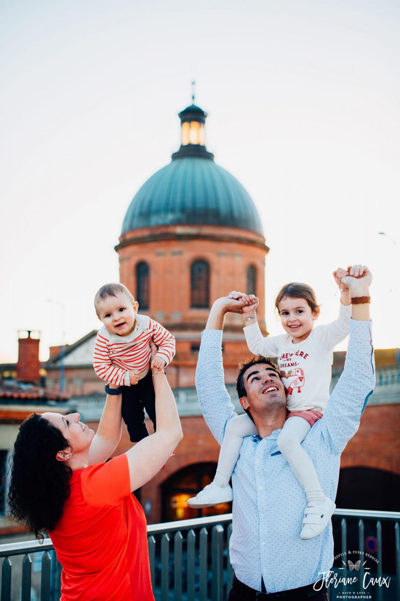 photographe famille Toulouse dôme de La grave