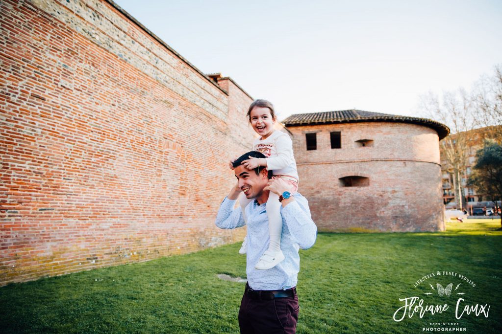 photographe famille Toulouse Jardin Raymond VI