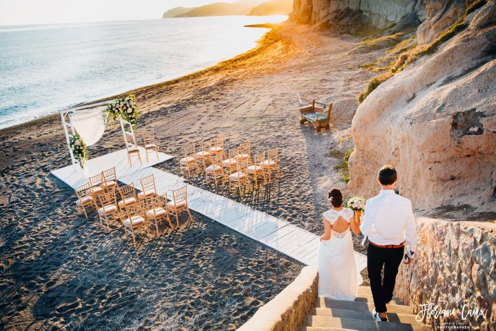 photographe mariage Santorin Grèce