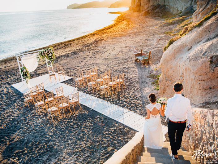 photographe mariage Santorin Grèce
