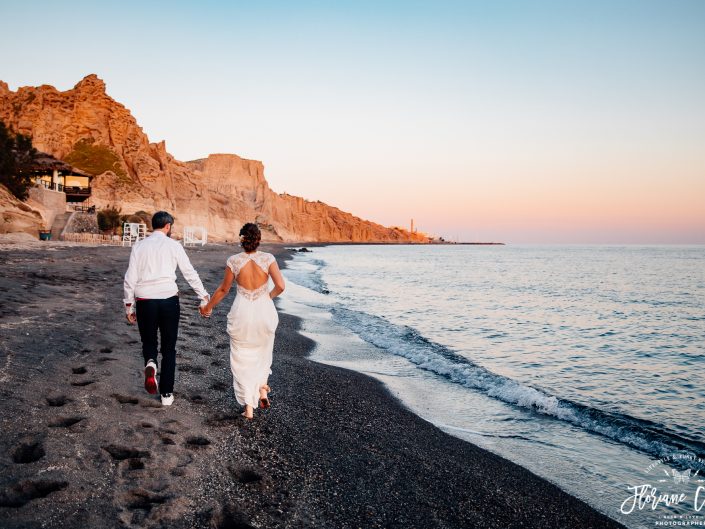 photographe mariage Santorin Grèce