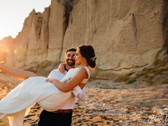 photographe mariage Santorin Grèce