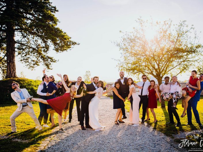 photographe mariage toulouse photos de groupes funky