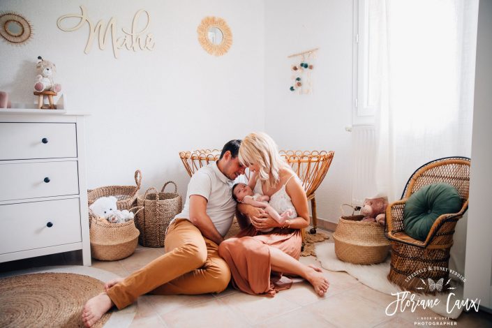 photographe séance photo bébé lifestyle en Ariège