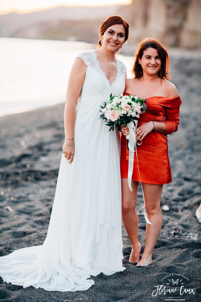 photographe mariage Santorin Grèce