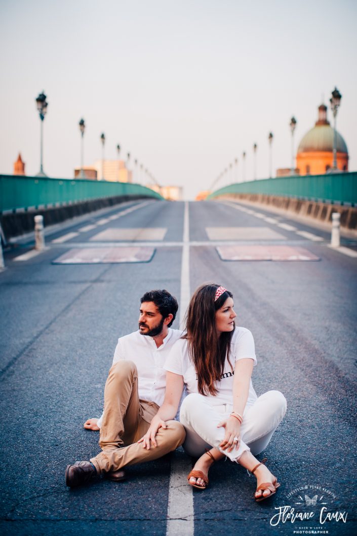 Photographe mariage Toulouse pour séance photo engagement
