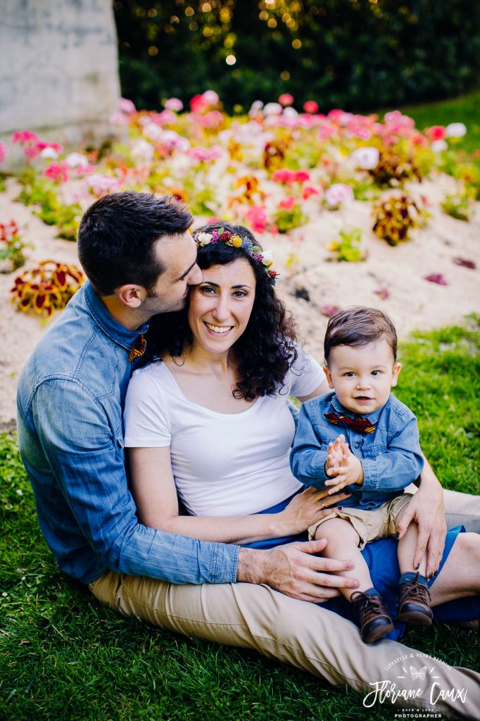 séance photo famille au Jardin des Plantes à Toulouse