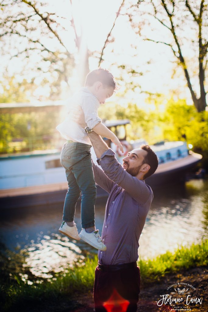 photographe famille Toulouse canal du midi