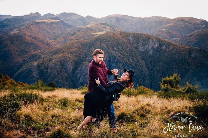 photographe toulouse seance photo grossesse au plateau de beille