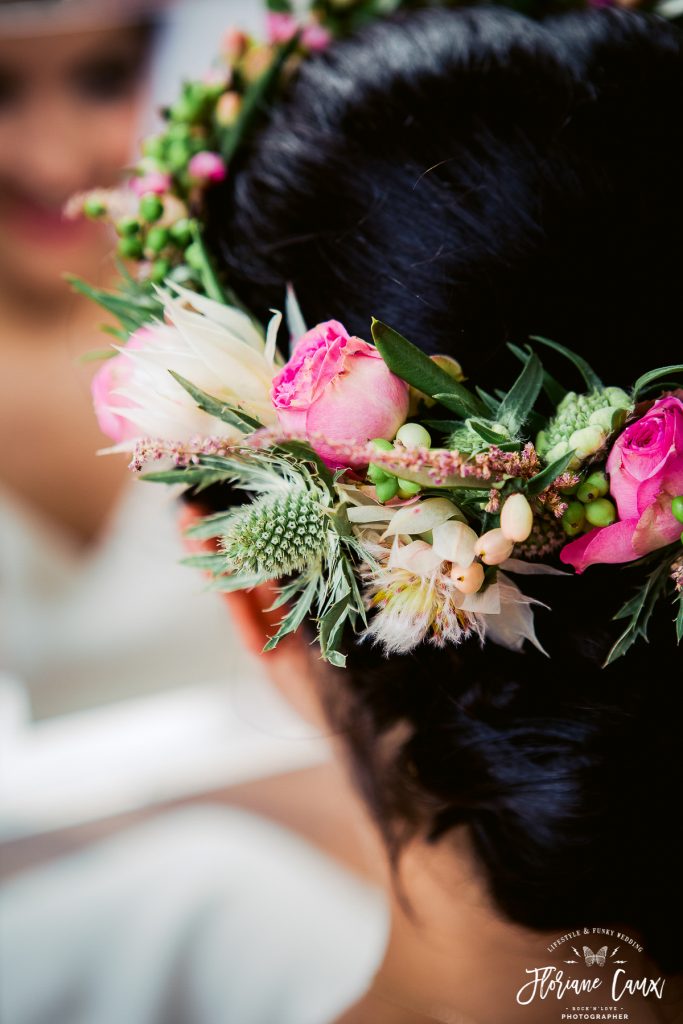 couronne de fleurs mariage toulouse poppy figue