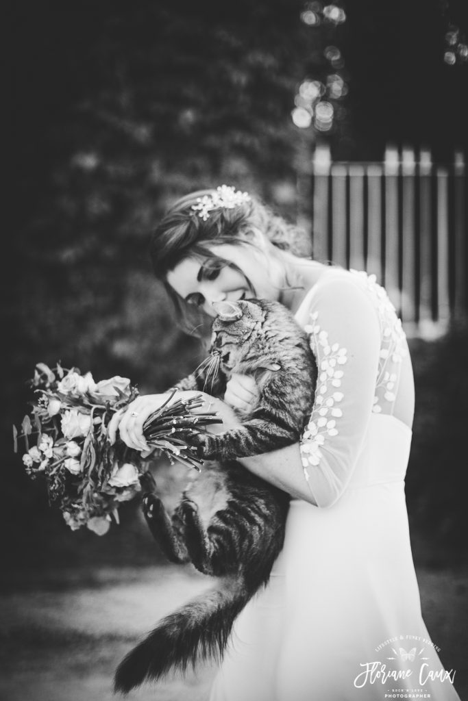 portrait de mariée chateau du Croisillat mariage toulouse