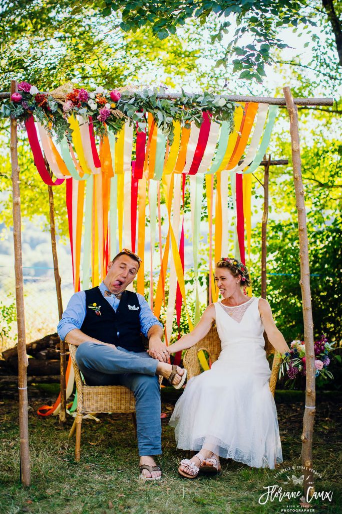 photographe mariage ariège festival et funky